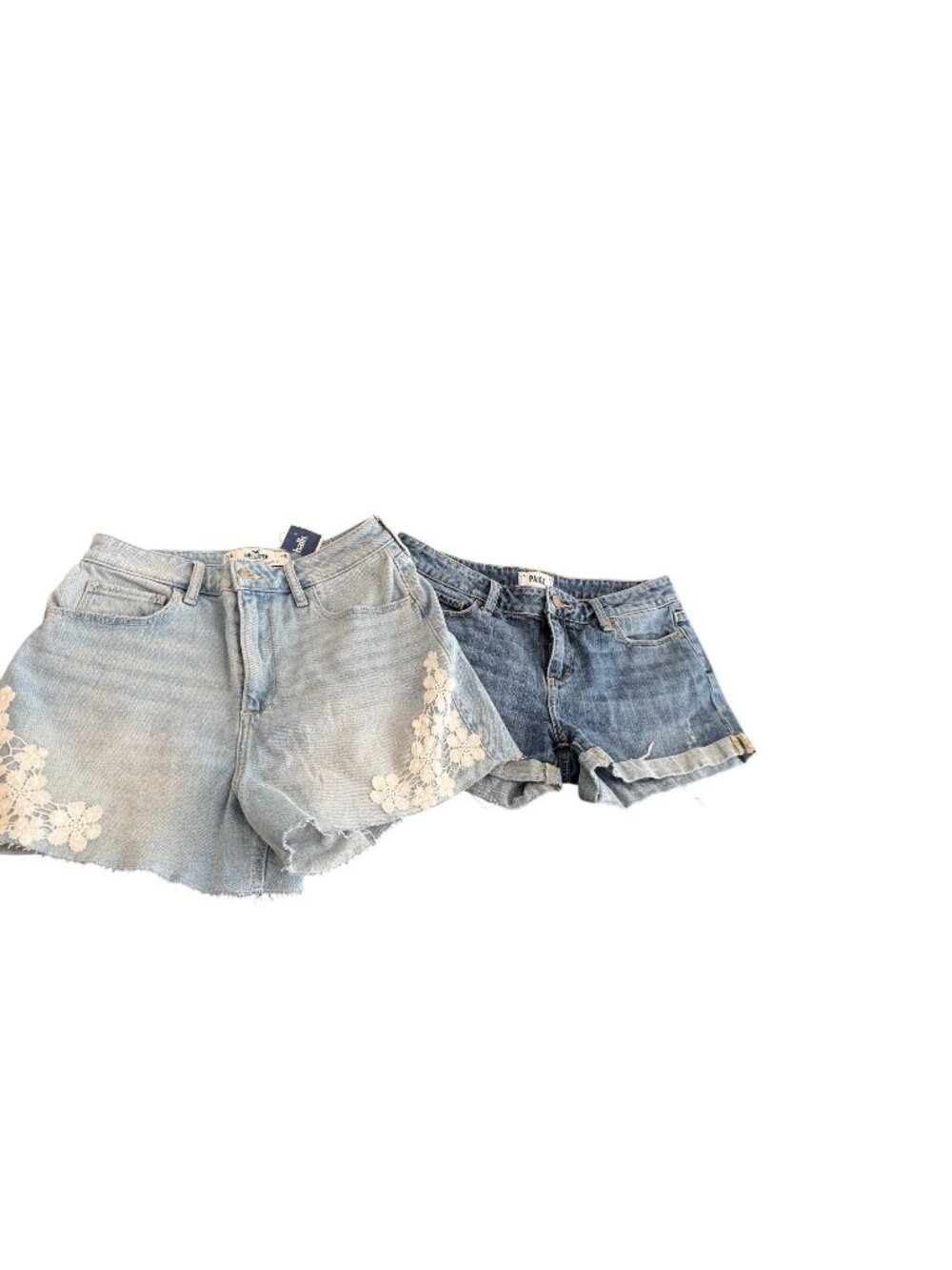 NWT Hollister shorts and Paige shorts  set of 2-size 28
